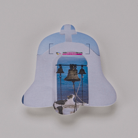 Wahlplakat, farbig bedruckt, liegend, Glocke Form