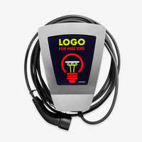 Wallbox, bedruckt, Kabel