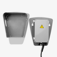 Wallbox, bedruckt, Kabel, Rueckseite