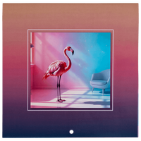 Wandkalender mit Drahtheftung inkl. Lochung, 21 x 21 cm, Rückseite