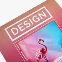 Wandkalender mit Drahtheftung inkl. Lochung, 21 x 21 cm, Designbeispiel