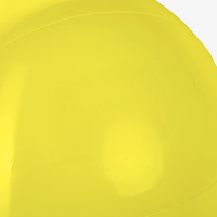 Nahaufnahme von gelbem rundem Wasserball