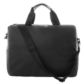 Wasserdichte Dokumenten- und Laptoptasche aus RPET, Rückseite