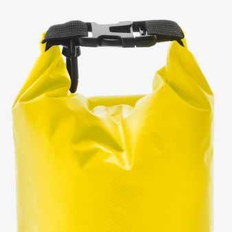 Wasserdichter Drybag aus Ripstop-Polyester, 2 l, Detail Clip