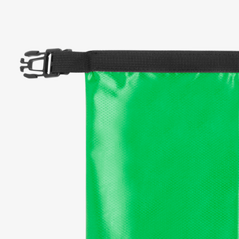 Wasserdichter Drybag aus Ripstop-Polyester mit Tragegurt, 9 l, Detail Clip