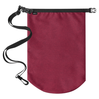 Wasserdichter Drybag aus RPET mit Tragegurt, 10 l, offen