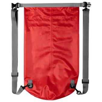 Wasserdichter Drybag-Rucksack aus Ripstop-Polyester, 20 l, offen