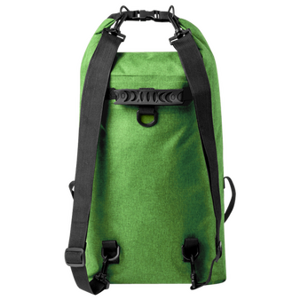 Wasserdichter Drybag-Rucksack aus RPET, 25 l, Rückseite