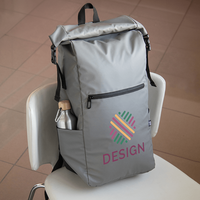 Wasserdichter Rolltop-Rucksack aus beschichtetem RPET, 25 l