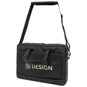 Wasserfeste Dokumenten- und Laptoptasche aus recyceltem PU-Leder