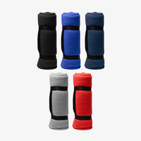 Weiche Fleecedecke 200 g/m² (160 x 130 cm) mit Tragegriff, Personalisierung auf Anfrage