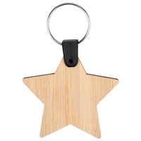 Stern aus Bambus unbedruckt von vorne