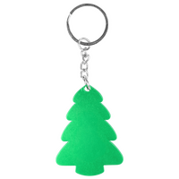Anhänger grüner Baum unbedruckt von vorne