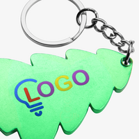 Nahaufnahme Druckfläche Tampondruck und Schlüsselring