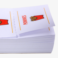 Wertmarkenblock, farbig bedruckt, details