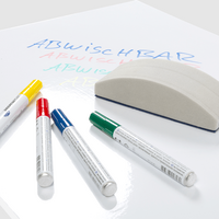 Whiteboardplatte konturgefräst einseitig unbedruckt