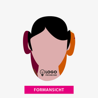 Stanzform, farbig bedruckt, Kopf