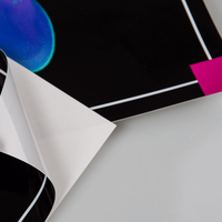 Wiederablösbare Sichtschutzfolie Blockout in Frei-Form bedrucken