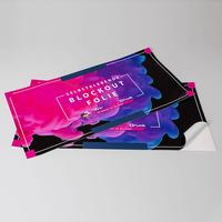 Wiederablösbare Sichtschutzfolie Blockout in Frei-Form bedrucken