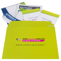 WIRmachenDRUCK Broschüren-Musterset inkl. 10 Euro Rabattcode