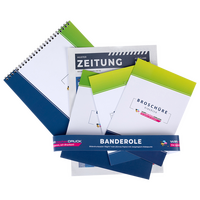 WIRmachenDRUCK Broschüren-Musterset Schweiz inkl. CHF10 Rabattcode