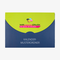 WIRmachenDRUCK Kalender-Musterset inkl. 10 Euro Rabattcode