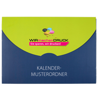 WIRmachenDRUCK-Kalender-Musterset inkl. CHF 10 Rabattcode