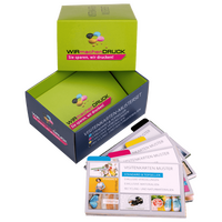 Musterset, farbig bedruckt, offen, mit Ihnhalt