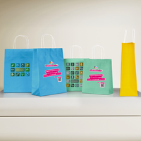 WmD-Imprint-Logo, einseitig farbig bedruckte Papiertragetasche in S mit Papierkordeln, 22 x 30 x 10 cm, 4/0-farbig