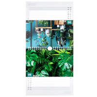 Wochenkalender 58 Seiten Quadrat, beidseitig bedruckt