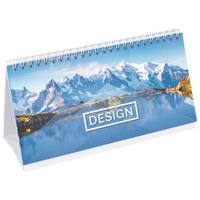 Wochentischkalender zum Aufstellen, DIN lang quer