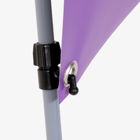 Banner, farbig bedruckt, details