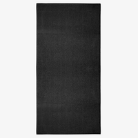 Yogamatte rutschfest schwarz