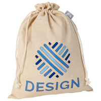 Zuziehbeutel aus Baumwollmix, M