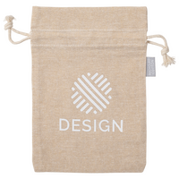 Zuziehbeutel aus Baumwollmix, S