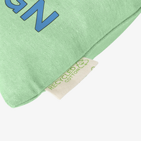 Zuziehbeutel aus recycelter Baumwolle, S